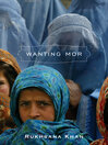 Cover image for Wanting Mor